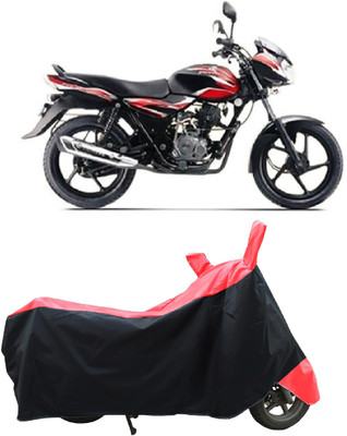 Coxtor Two Wheeler Cover for Bajaj(Discover 100 DTS-i, Red)