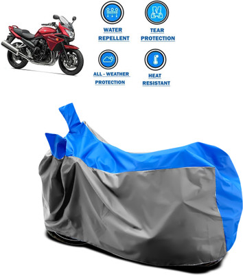 DeepShakshi AUTOMOTIVE Two Wheeler Cover for Suzuki(Bandit, Grey, Blue)