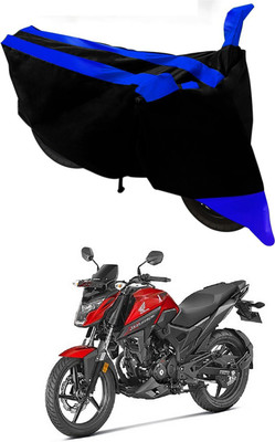 Mdstar Waterproof Two Wheeler Cover for Honda(X-Blade, Blue, Black)