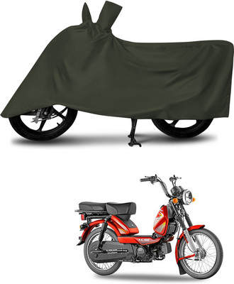 DeepShakshi AUTOMOTIVE Waterproof Two Wheeler Cover for TVS(Heavy Duty, Green)