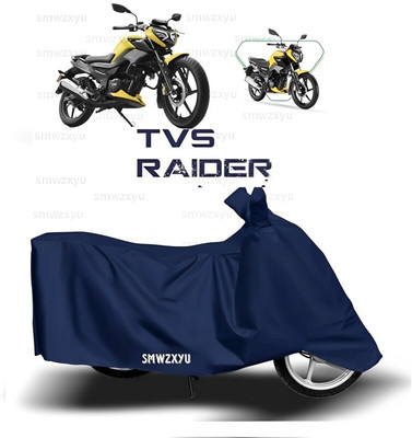 smwzxyu Waterproof Two Wheeler Cover for TVS(Blue)