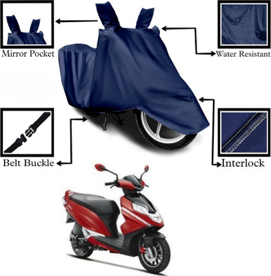 DeepShakshi AUTOMOTIVE Two Wheeler Cover for Hero(Dare BS6, Blue)