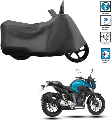GOSHIV-car and bike accessories Waterproof Two Wheeler Cover for Yamaha(FZ 25 BS6, Grey)