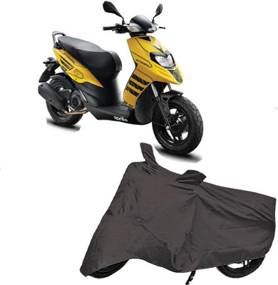Adhvik Two Wheeler Cover for Aprilia(Grey)