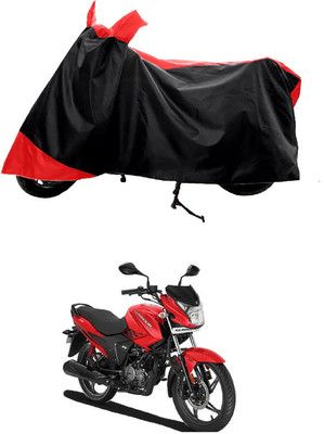GROFATIK Two Wheeler Cover for Hero(MotoCorp Glamour, Red)