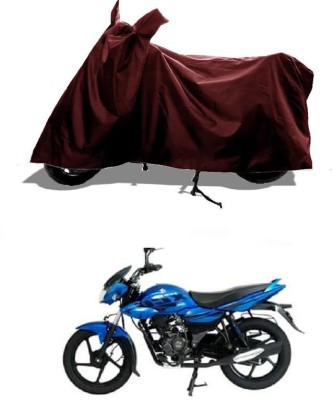 KEDIT Two Wheeler Cover for Bajaj(XCD 125cc, Maroon)