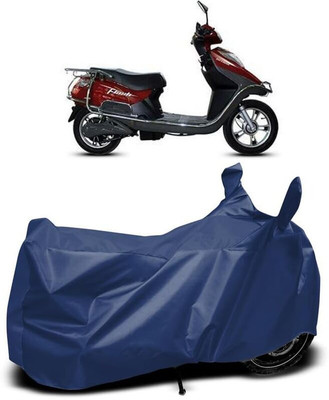AASHTIK MART Two Wheeler Cover for Hero(Electric Flash, Blue)