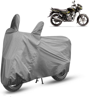 MMSSTAR Waterproof Two Wheeler Cover for Bajaj(Discover 100 DTS-i, Grey)