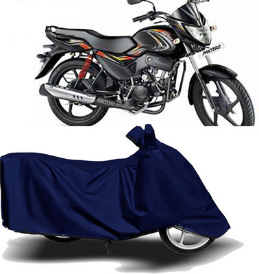 starmick Waterproof Two Wheeler Cover for Mahindra(Pantero, Blue)