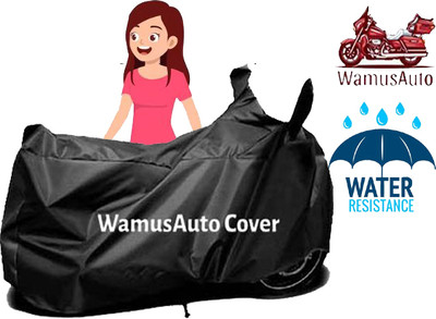 Wamus Auto Waterproof Two Wheeler Cover for TVS(Zest 110, Black)