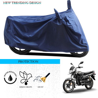 ANTHUB Waterproof Two Wheeler Cover for Bajaj(Platina 110, Blue)