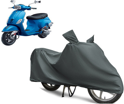 EGAL Waterproof Two Wheeler Cover for Piaggio(BS6, Grey)