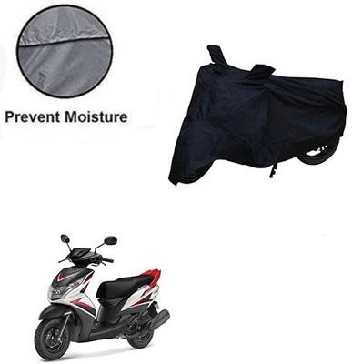 DeepShakshi AUTOMOTIVE Waterproof Two Wheeler Cover for Yamaha(Ray Z, Black)