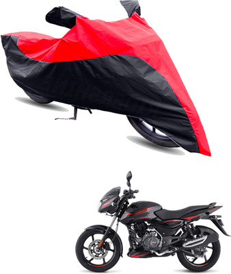 Motodreka Two Wheeler Cover for Bajaj(Pulsar 150 BS6, Red, Black)