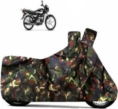 THE REAL ARV Waterproof Two Wheeler Cover for Hero(Splendor Plus, Multicolor)