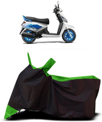 VESMEI Two Wheeler Cover for Mahindra(Gusto Electric, Green)