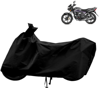 Horseyaart Waterproof Two Wheeler Cover for Honda(CB Shine, Black)