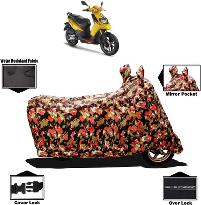 Amexride Two Wheeler Cover for Aprilia(SR 125, Multicolor)