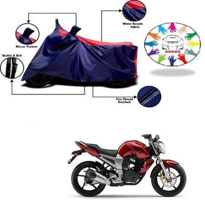 DeepShakshi AUTOMOTIVE Waterproof Two Wheeler Cover for Yamaha(FZ-S, Blue, Red)