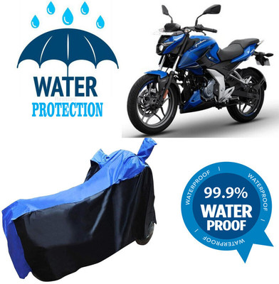 Mdstar Waterproof Two Wheeler Cover for Bajaj(Pulsar NS-160 BS6, Multicolor)