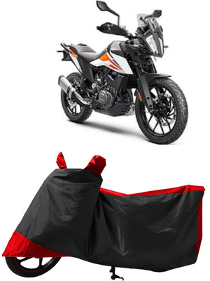 GROFATIK Two Wheeler Cover for KTM(390 Adventure BS6, Red)