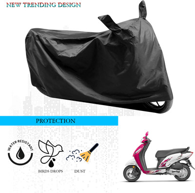 SnehaSales Waterproof Two Wheeler Cover for Honda(Activa i, Black)