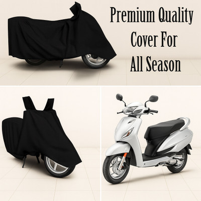 AutoGalaxy Waterproof Two Wheeler Cover for Honda(Activa 6G, Black)