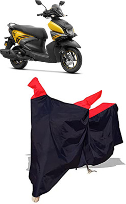 Amexride Two Wheeler Cover for Yamaha(Ray-ZR 125FI, Black)
