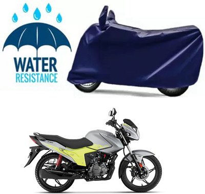 Furious3D Two Wheeler Cover for Hero(Glamour Blaze, Blue)