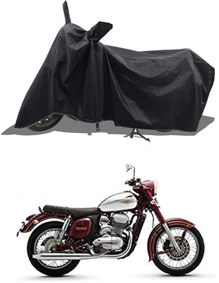 AutoGalaxy Waterproof Two Wheeler Cover for JAWA(Classic 350, Black)