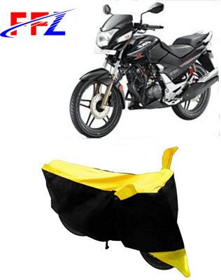 FFZ Waterproof Two Wheeler Cover for Hero(CBZ TYPE 1, Black, Yellow)