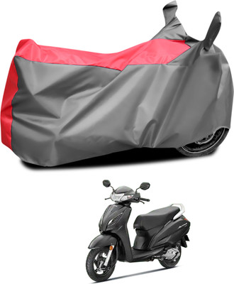 CODOKI Waterproof Two Wheeler Cover for Honda(Activa 6G, Grey, Red)