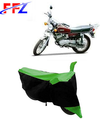 FFZ Two Wheeler Cover for Yamaha(RX 100, Black, Green)