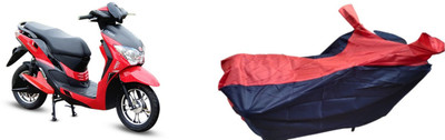 malti Two Wheeler Cover for Hero Electric(Electric Dash BS6, Red, Blue)
