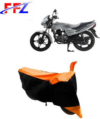 FFZ Waterproof Two Wheeler Cover for LML(Freedom Prima, Black, Orange)