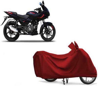 EGAL Two Wheeler Cover for Bajaj(Pulsar 180F BS6, Maroon)