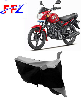 FFZ Waterproof Two Wheeler Cover for Suzuki(Hayate, Black, Grey)