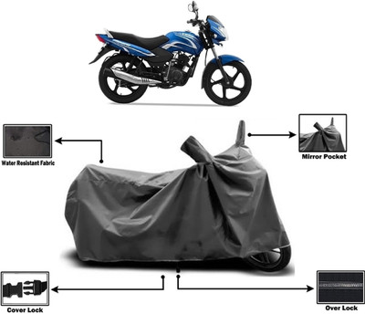 Amexride Two Wheeler Cover for TVS(Star Sport, Grey)