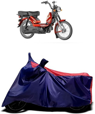 VESMEI Two Wheeler Cover for Royal Enfield(Thunderbird 500, Red, Blue)