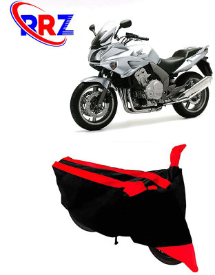 AutoGalaxy Waterproof Two Wheeler Cover for Honda(CBF 1000, Black, Red)