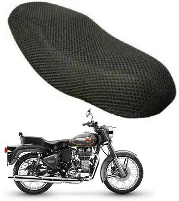 ABSONE New-UNQ-MESH-BSC-A32 Single Bike Seat Cover For Royal Enfield Classic 500