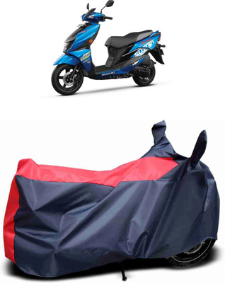 Mdstar Waterproof Two Wheeler Cover for Suzuki(Avenis 125, Red, Blue)