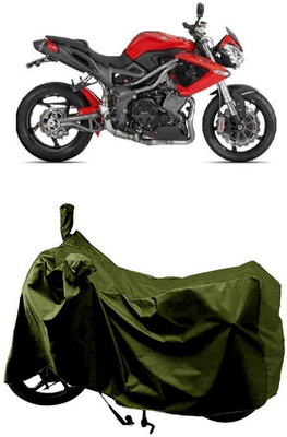 SUGASHRI Waterproof Two Wheeler Cover for DSK Benelli(TNT R, Green)