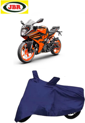 JBR Waterproof Two Wheeler Cover for KTM(RC 200, Blue)