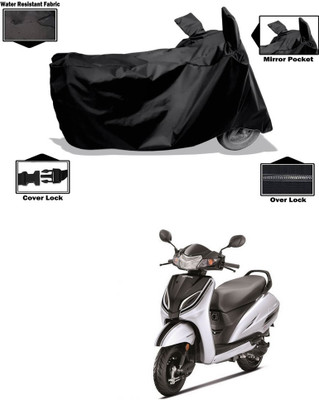 GOSHIV-car and bike accessories Waterproof Two Wheeler Cover for Honda(Activa 5G, Black)