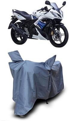 MADAFIYA Waterproof Two Wheeler Cover for Yamaha(YZF R3, Grey)