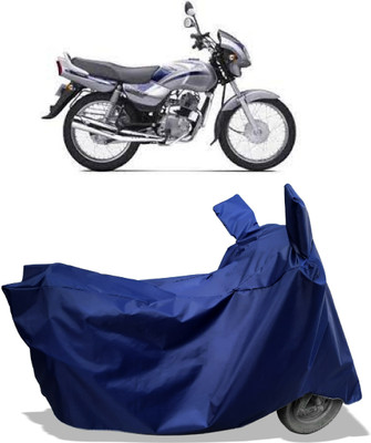 Amexride Two Wheeler Cover for TVS(Victor Edge, Blue)