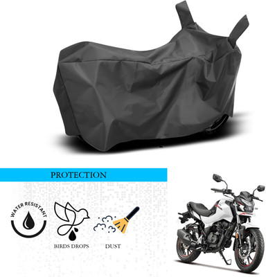 ANTHUB Waterproof Two Wheeler Cover for Hero(Xtreme 200R, Black)