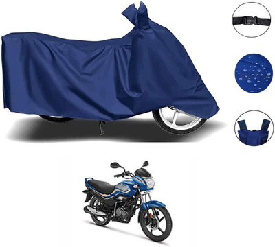 Aamaya Store Waterproof Two Wheeler Cover for Hero(MotoCorp Super Splendor, Blue)