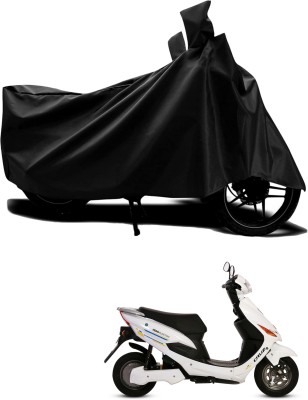 KEDIT Two Wheeler Cover for Hero(Electric Cruz, Black)